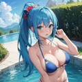水着の季節も終わりだね👙 2枚目