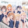 スク水モールコレクション（３）3時のアイドル　GPTimages2.0 2枚目