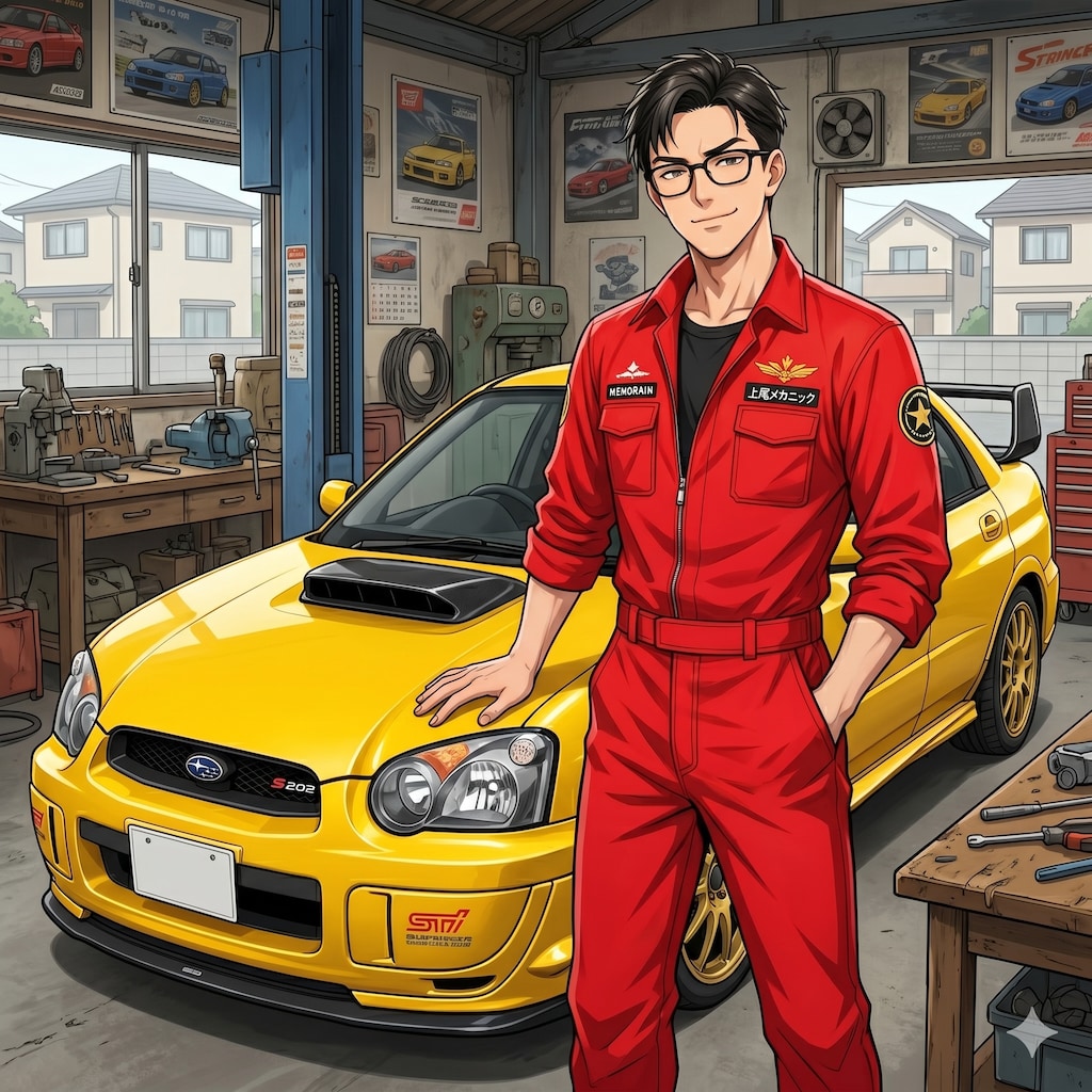 SUBARU IMPREZA S202 STI version