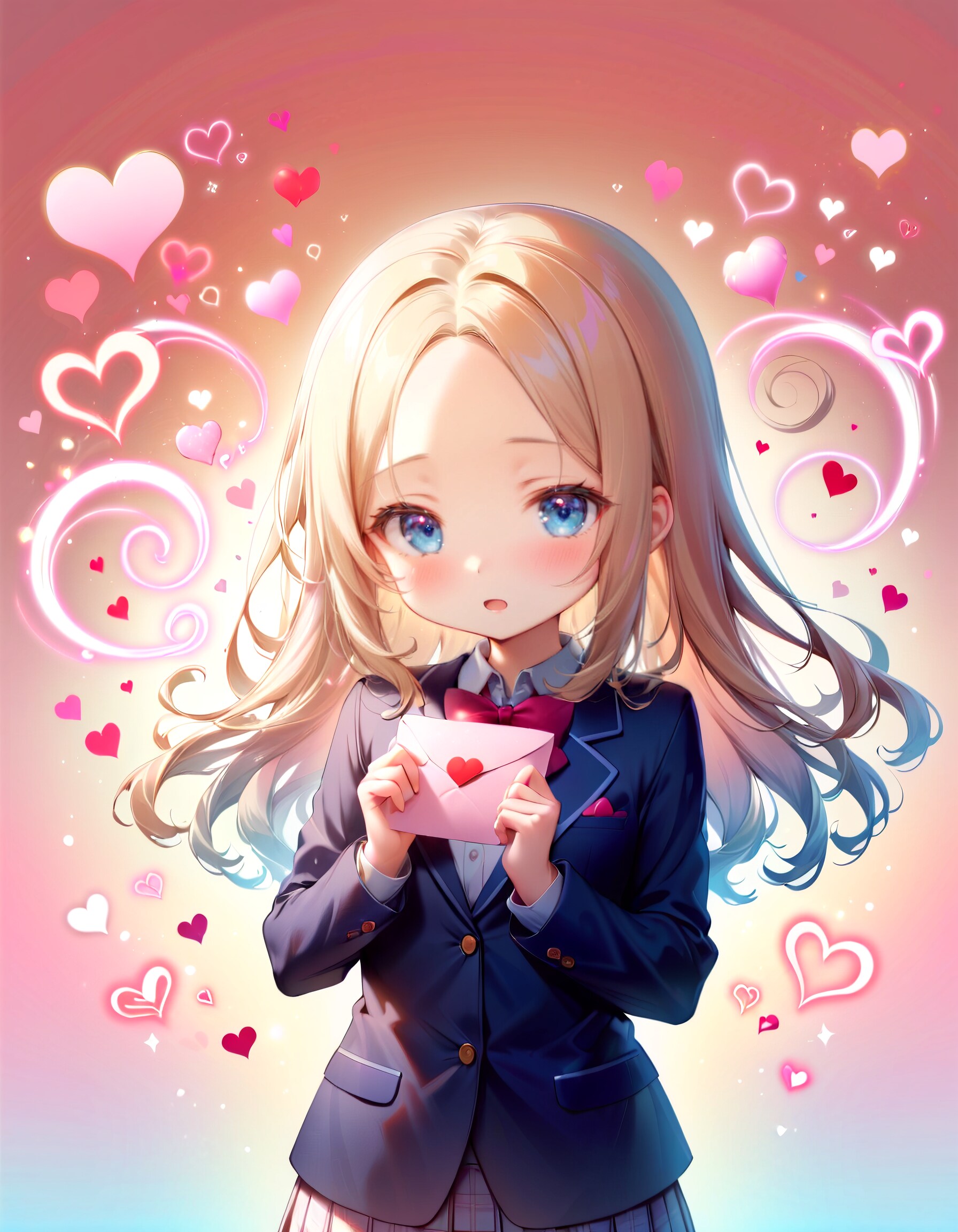 あの… お手紙… あとで読んでくれますか