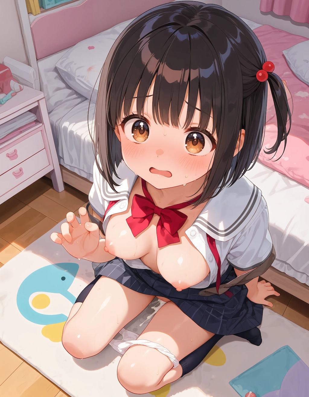 かおりちゃんはおにいとえっちしてる #1