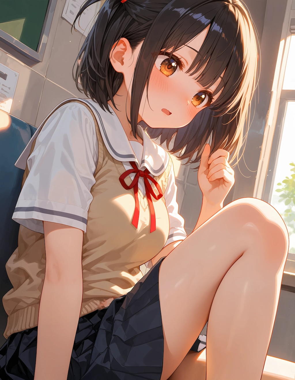 かおりちゃんはおにいとえっちしてる #1