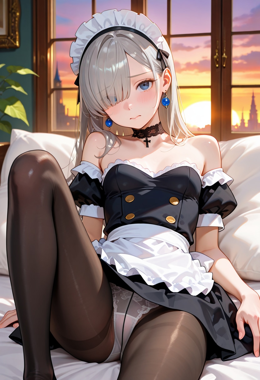 由璃亜 Maid Costume R15 (6)