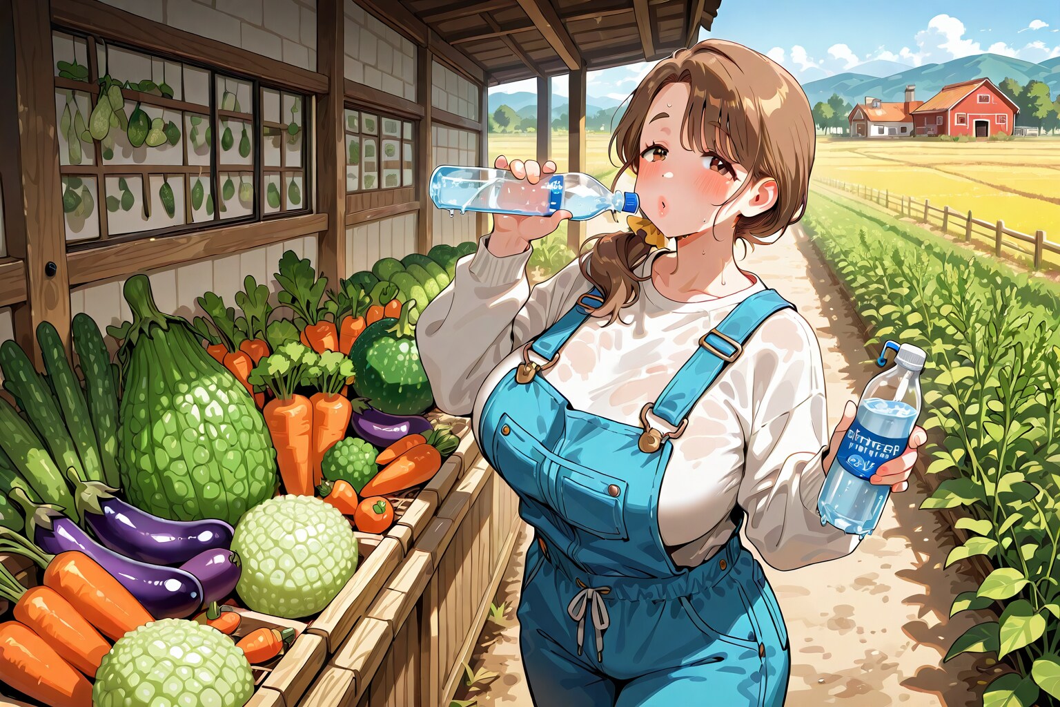 水分補給はこまめに