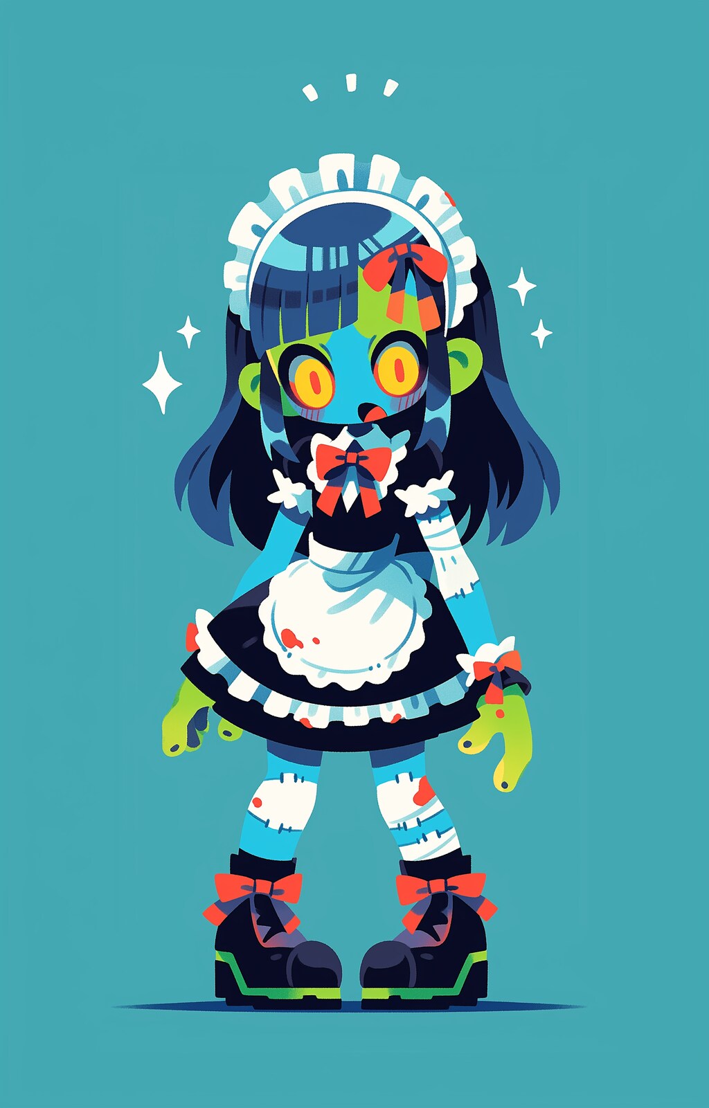 ハロウィンゾンビメイドちゃん