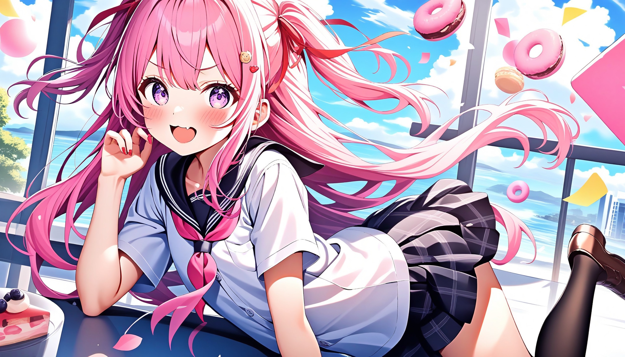 ドキドキドン!一年生 | の人気AIイラスト・グラビア