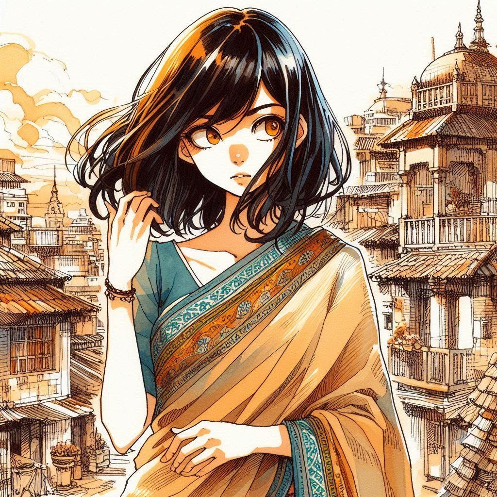 サリーの少女12