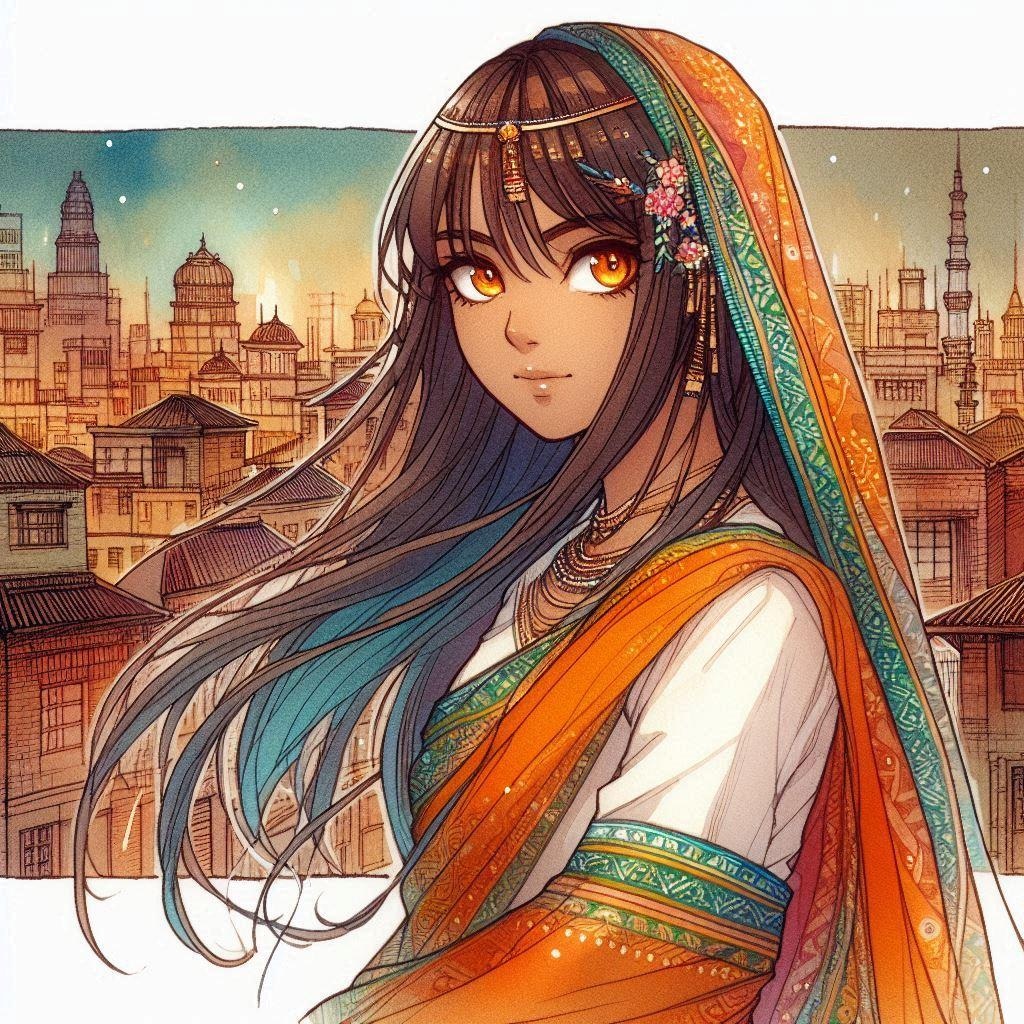 サリーの少女12