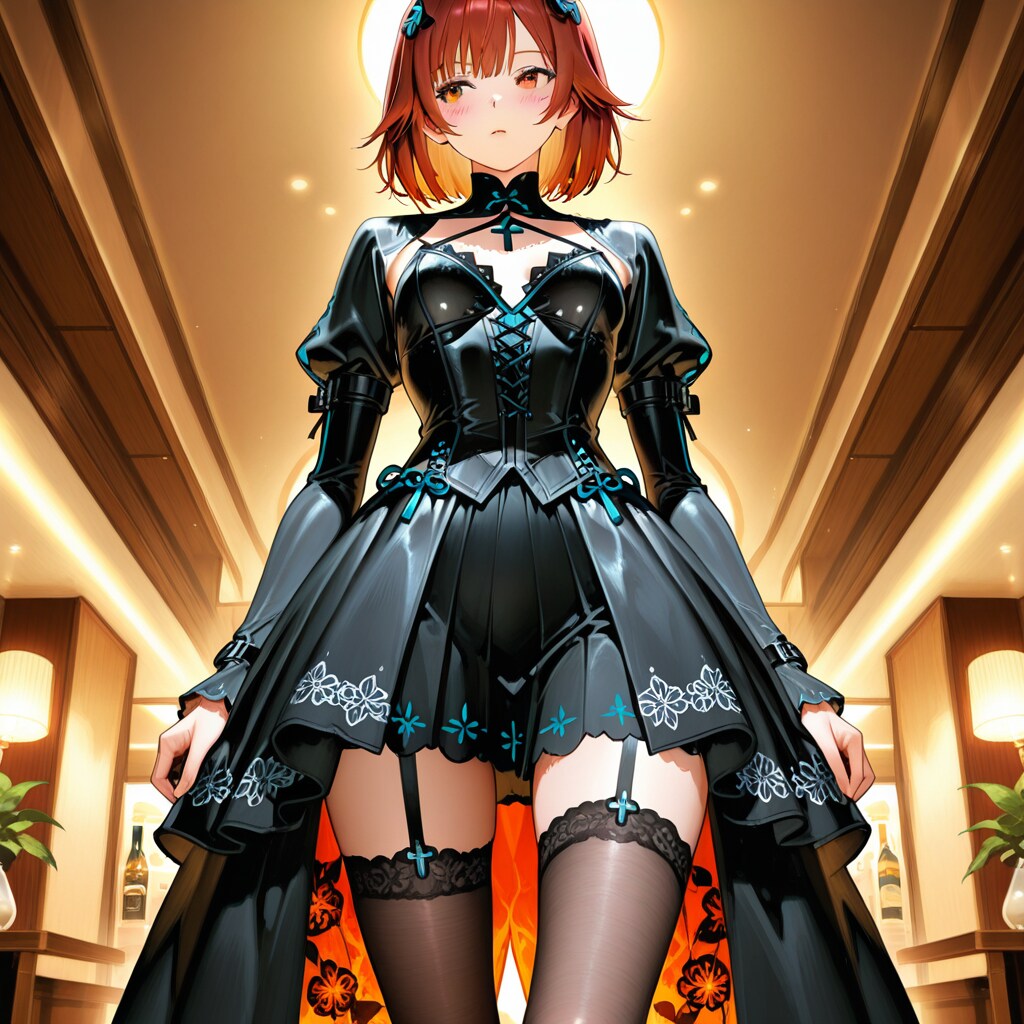 闇に刻まれる紅の寓話 | の人気AIイラスト・グラビア