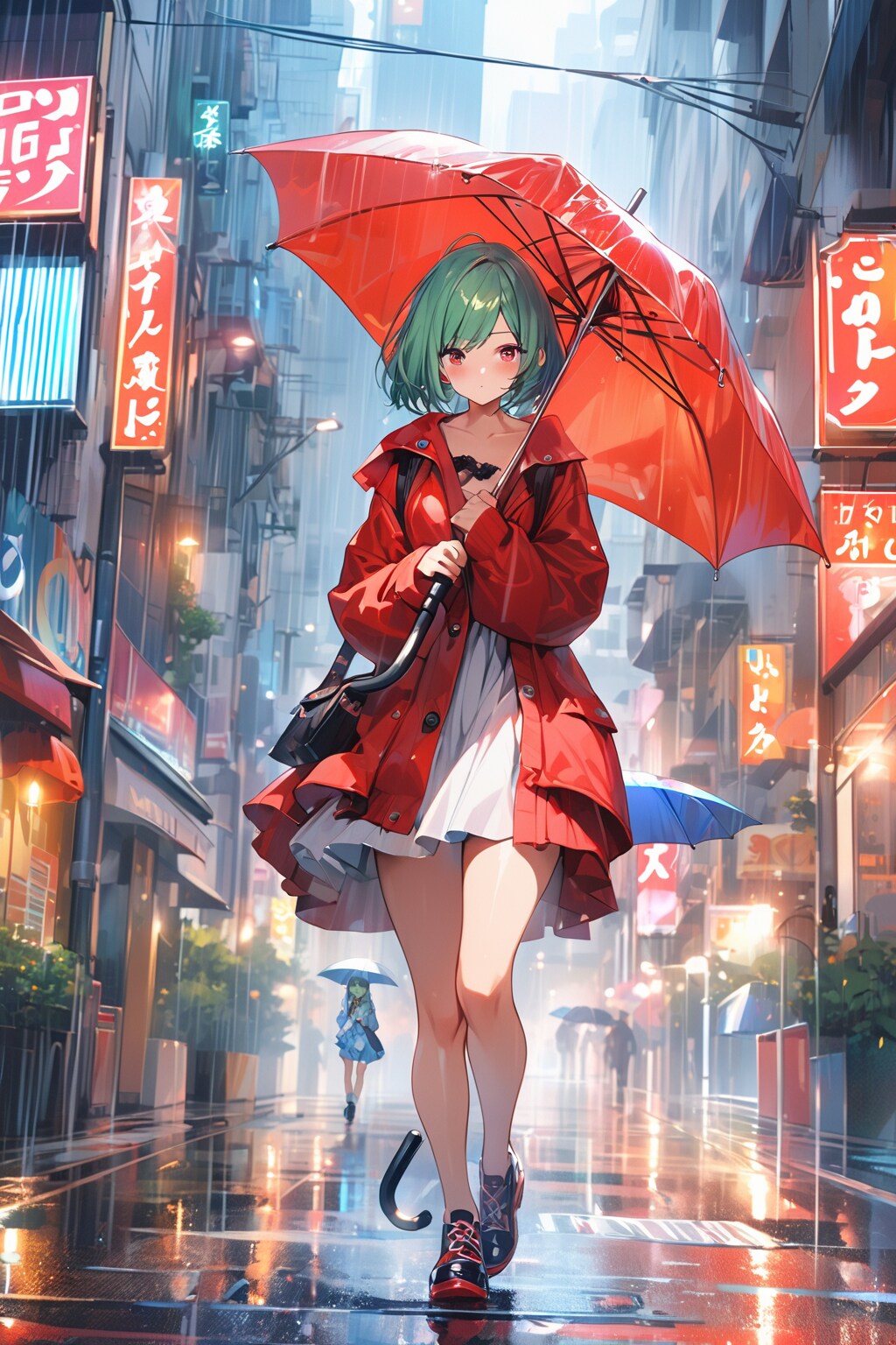 雨の慕情 | の人気AIイラスト・グラビア