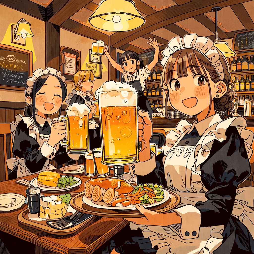 メイドの日常　夜