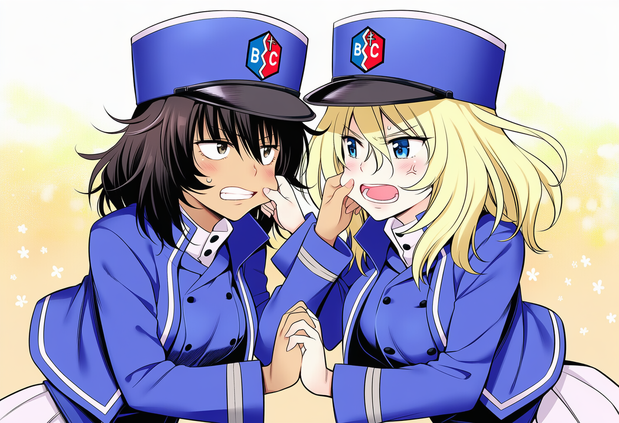 なかよくケンカしな | の人気AIイラスト・グラビア