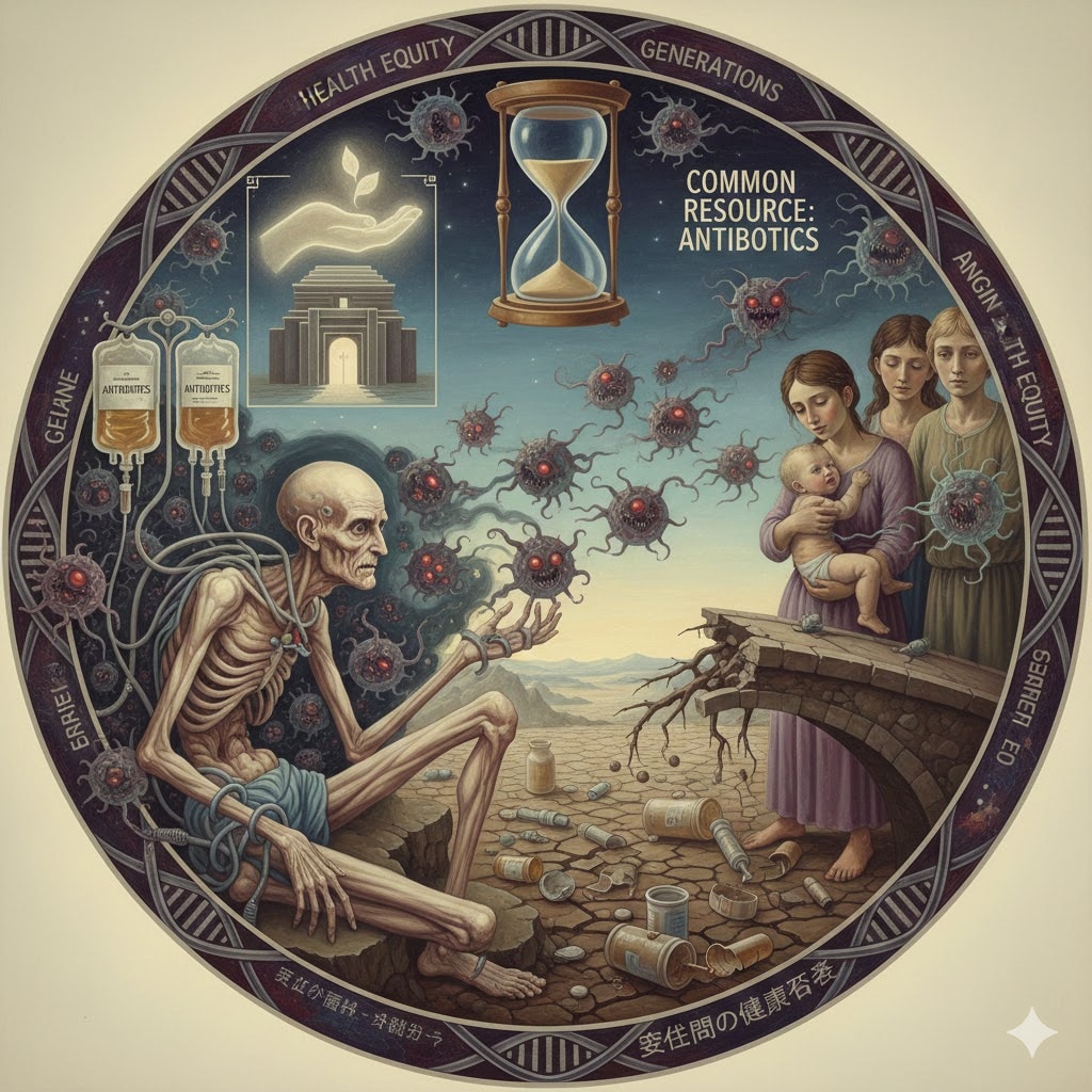 安楽死制度と抗菌薬耐性と世代間健康格差な問題 | の人気AIイラスト・グラビア