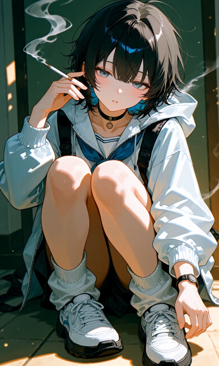 ( ´Д`)y━･~~、 | の人気AIイラスト・グラビア