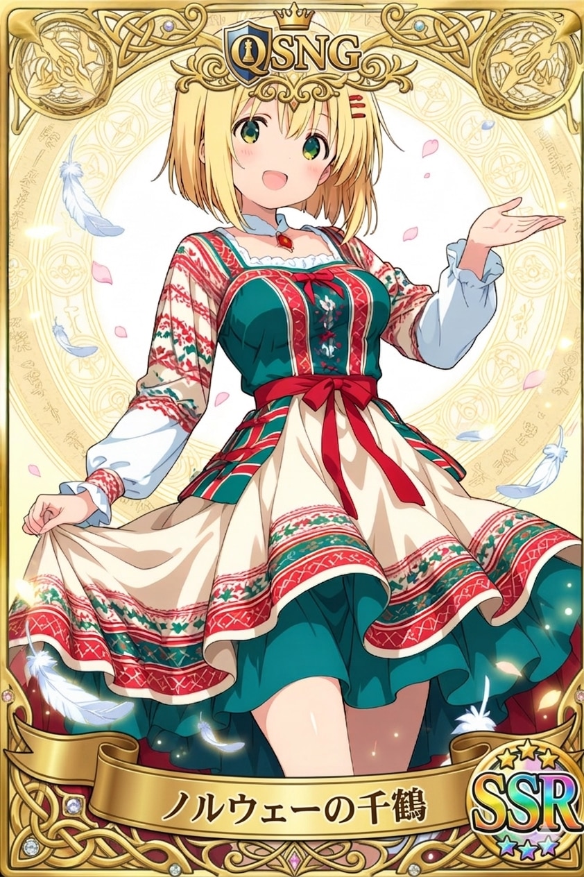 SSRノルウェーの千鶴ちゃん | の人気AIイラスト・グラビア