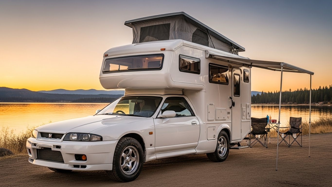 R33GT-Rキャンピングカー | の人気AIイラスト・グラビア