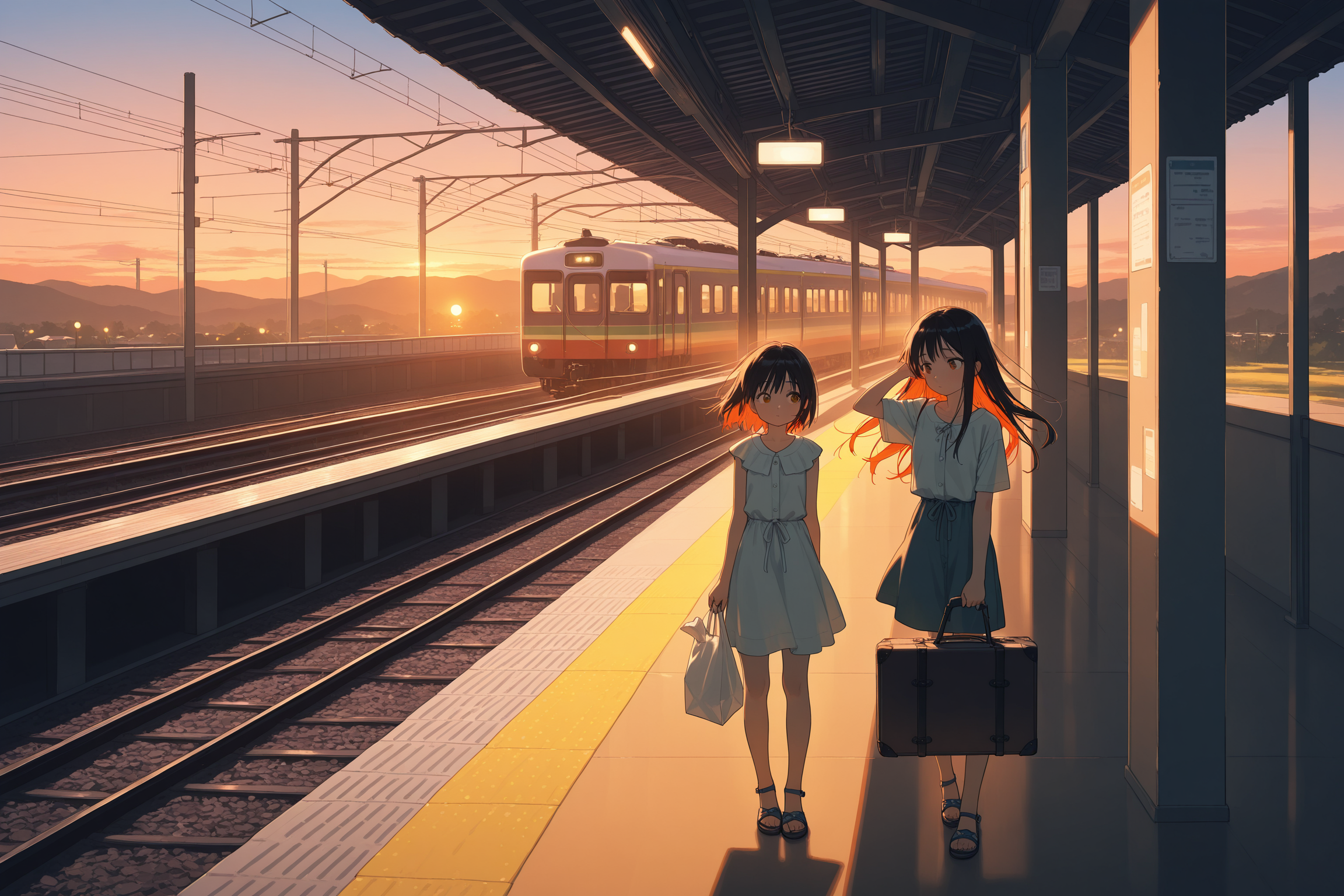 帰省 | の人気AIイラスト・グラビア