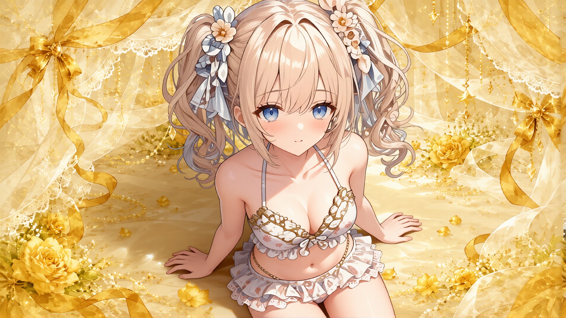 金髪少女と水着　その15-8