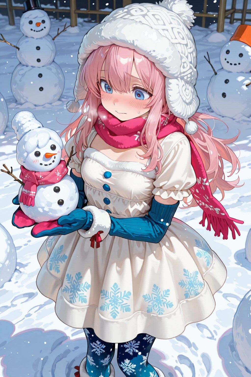 雪だるま作ろう⛄️