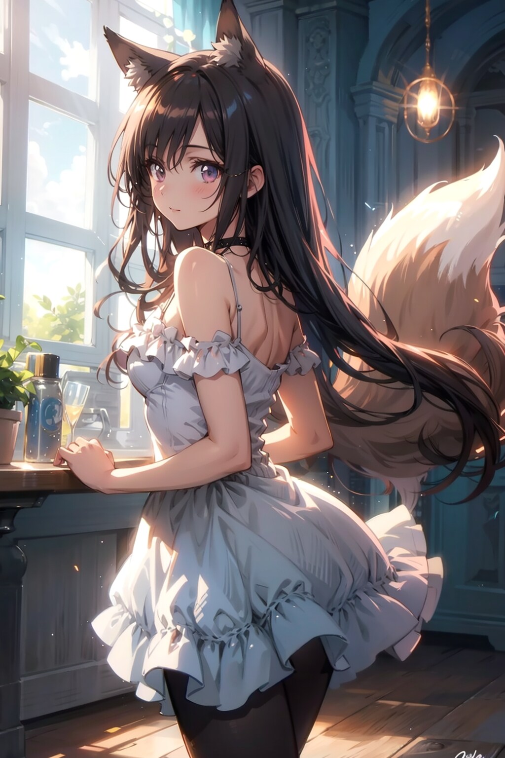 狐耳＆チョーカー