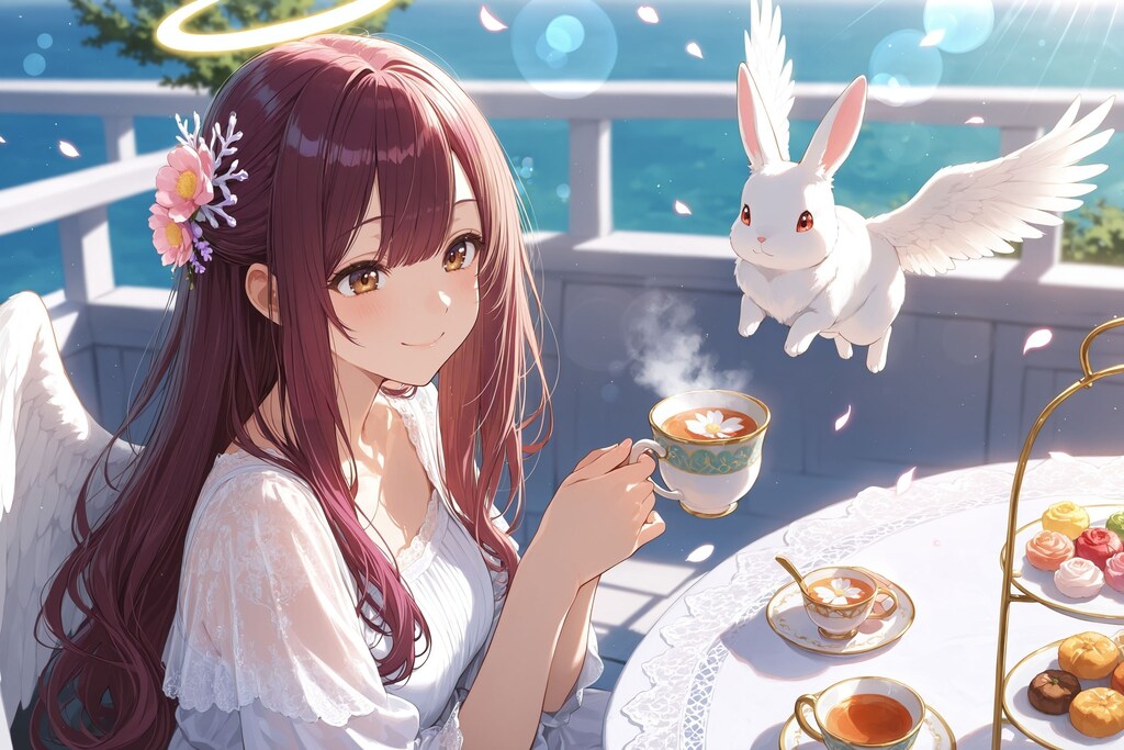 天使さん頑張ります（ガブリエルさん）