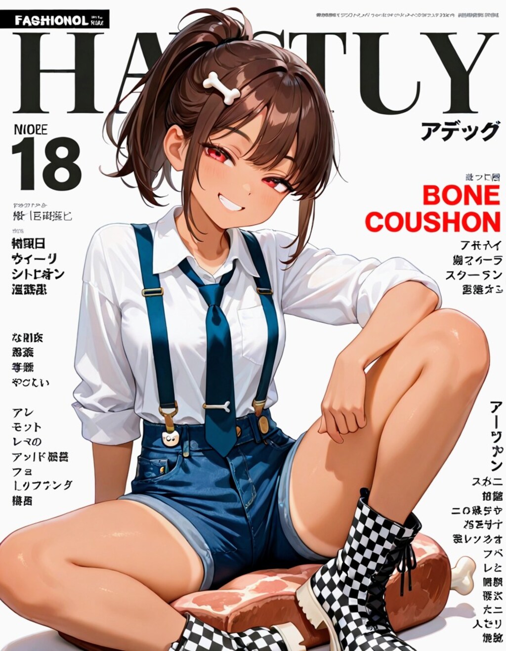 ファッションリーダーおにくちゃん🍖