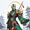 眼魔スペリオル・青龍刀 2枚目
