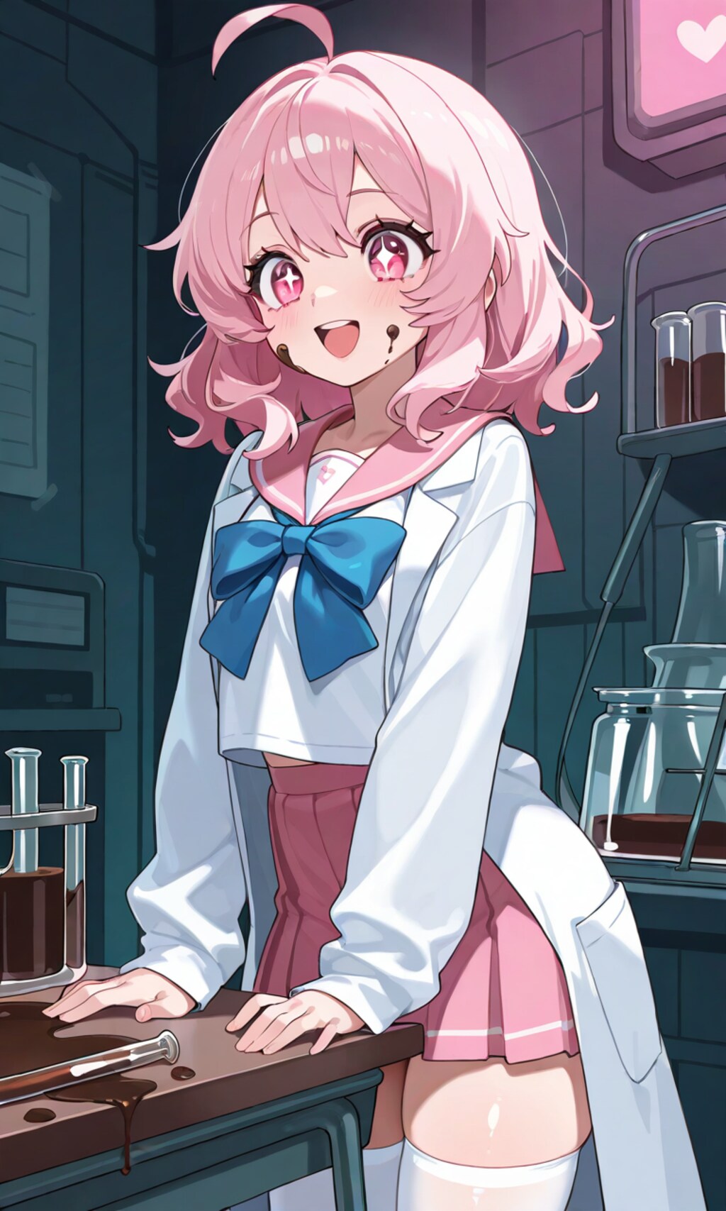 待っててね、今までにないチョコを作っちゃうからねっ🎵