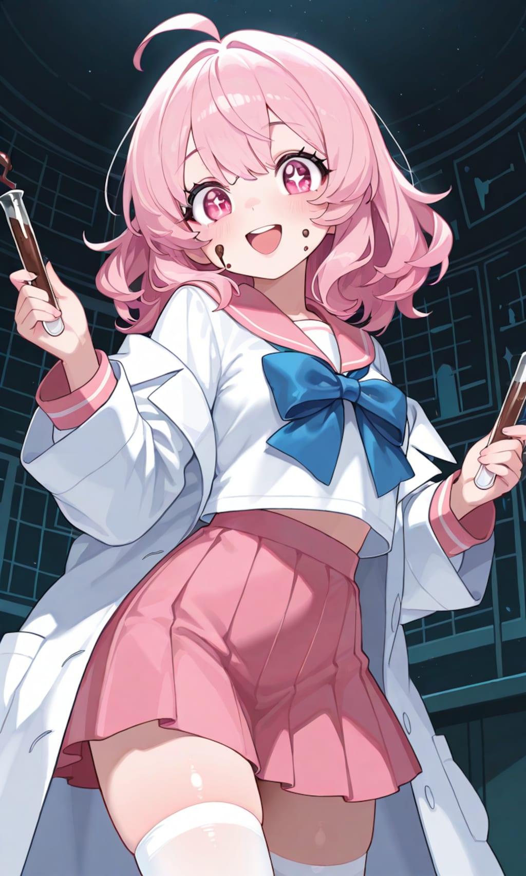 待っててね、今までにないチョコを作っちゃうからねっ🎵