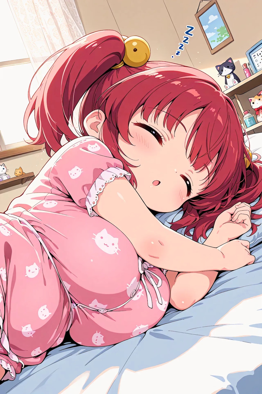 おは・・・よ・・・？