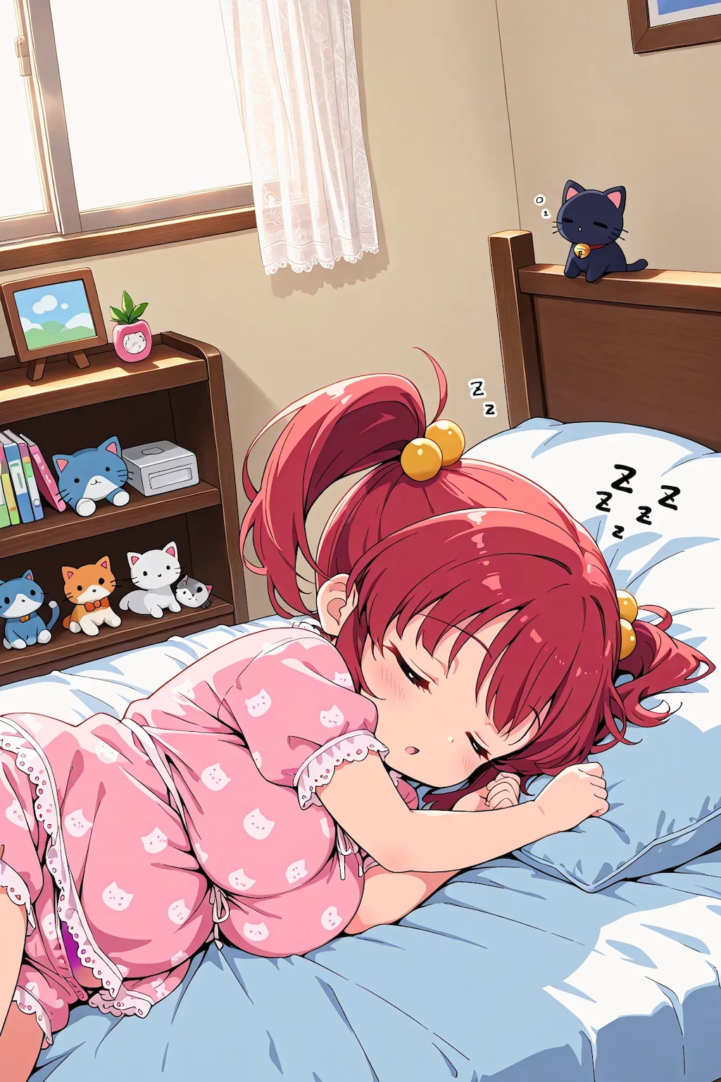 おは・・・よ・・・？