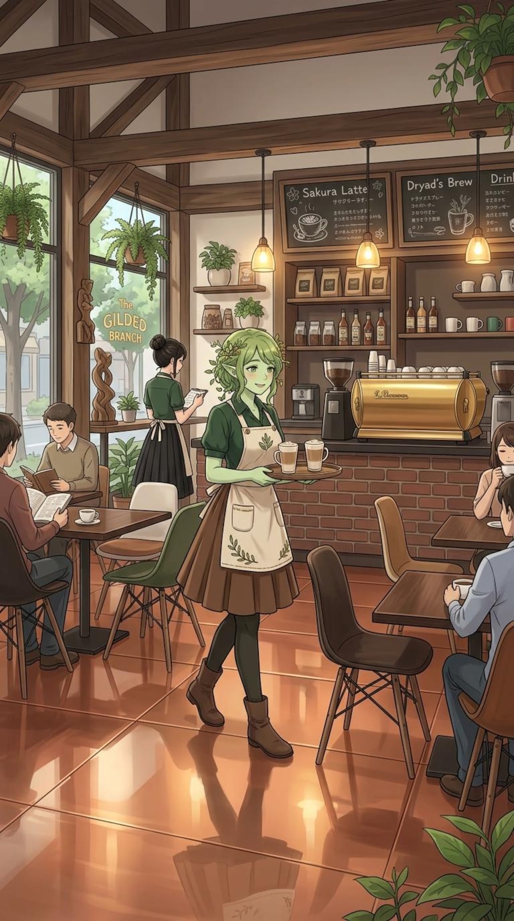 ドリアードさんのいる喫茶店