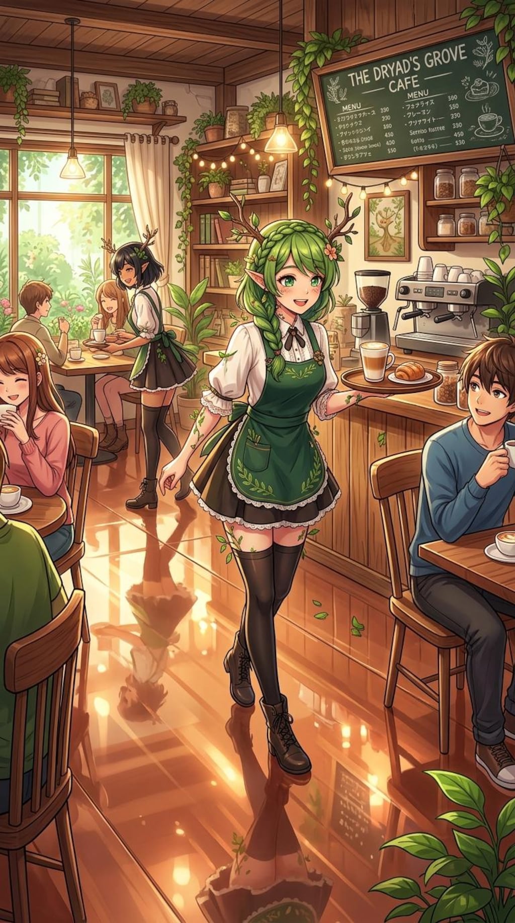 ドリアードさんのいる喫茶店