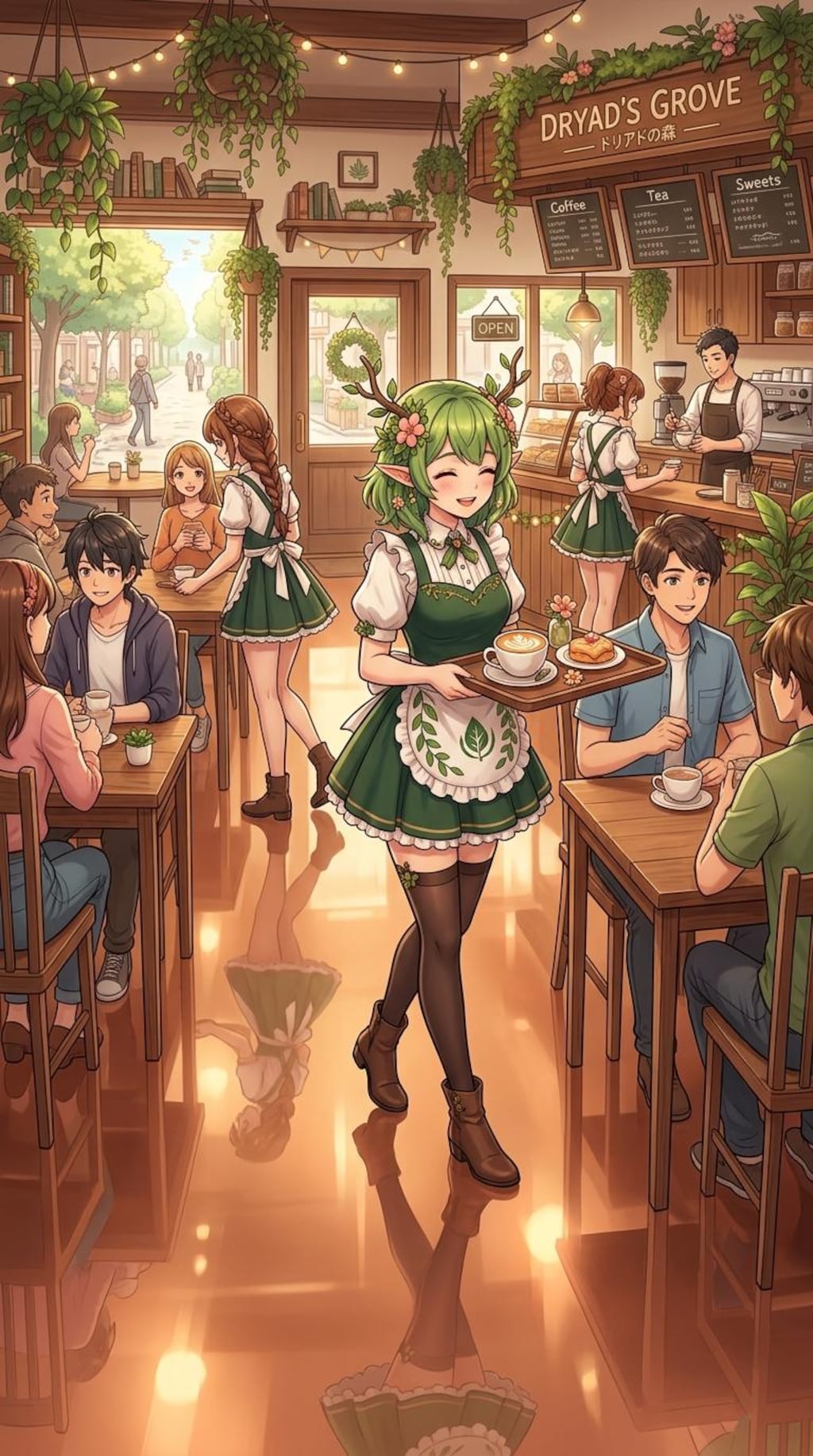 ドリアードさんのいる喫茶店