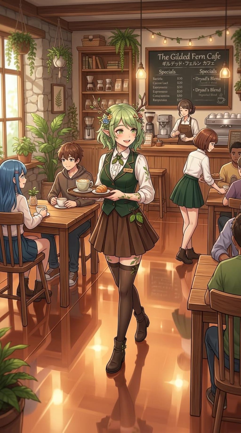 ドリアードさんのいる喫茶店