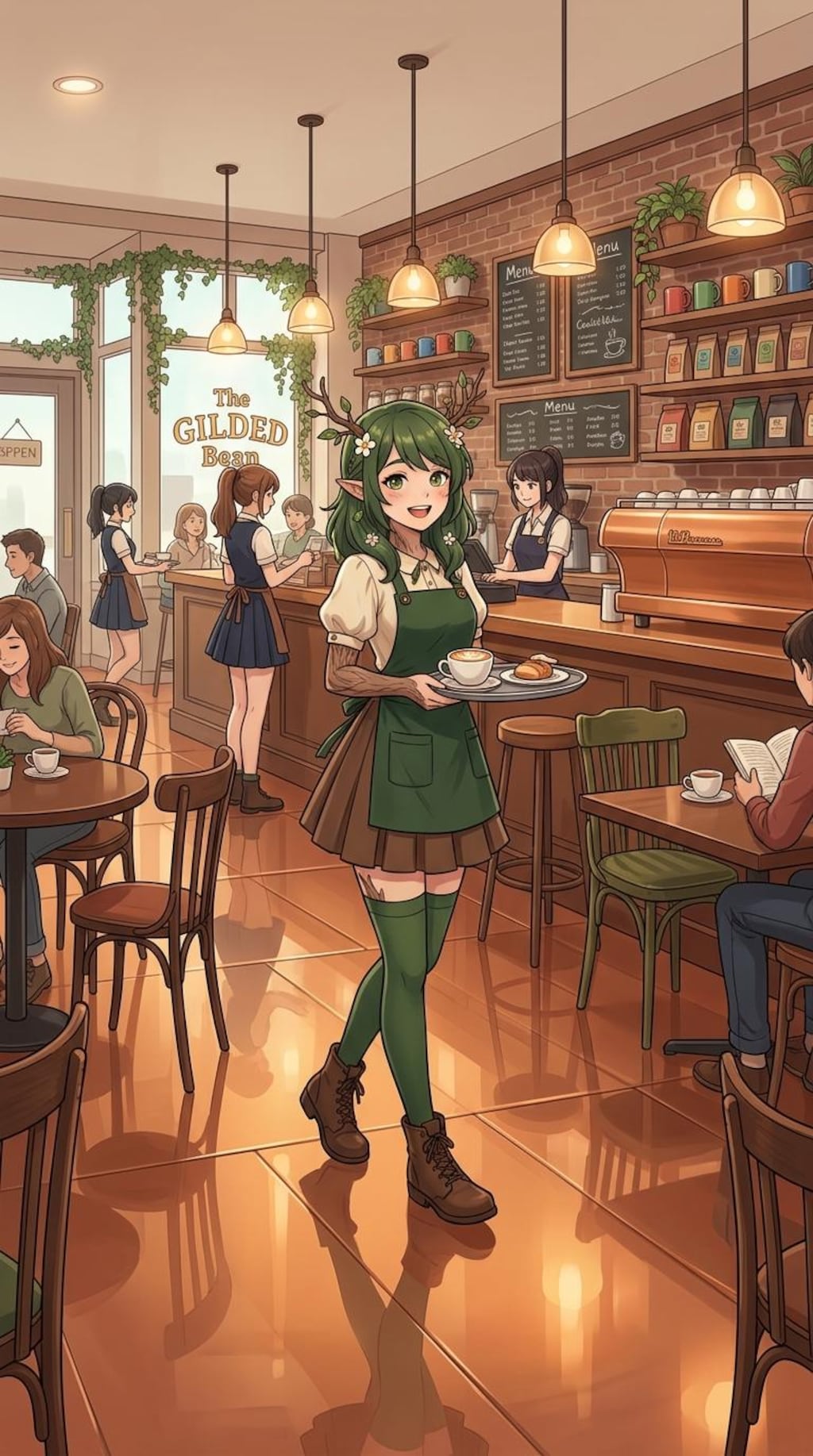 ドリアードさんのいる喫茶店