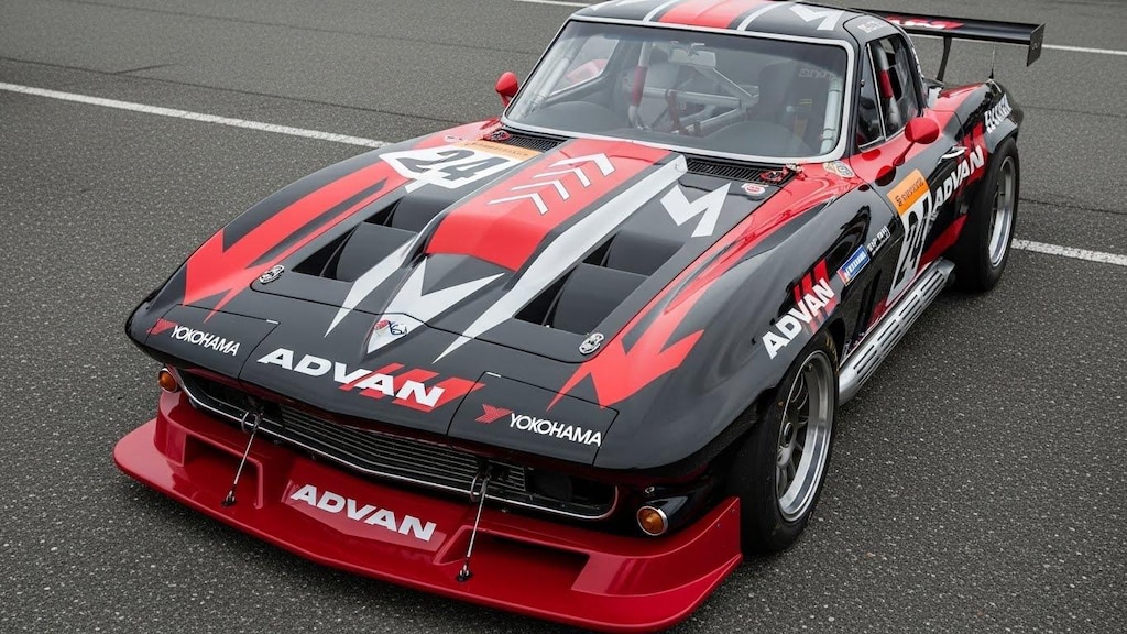 アドバンコルベットC2レーシングカー