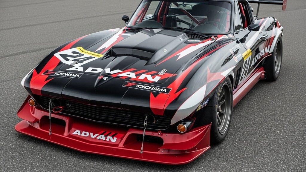 アドバンコルベットC2レーシングカー