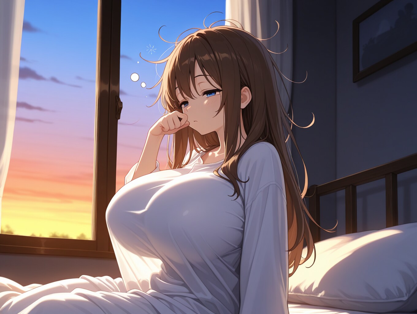 「朝かな？」「夕方だよ」