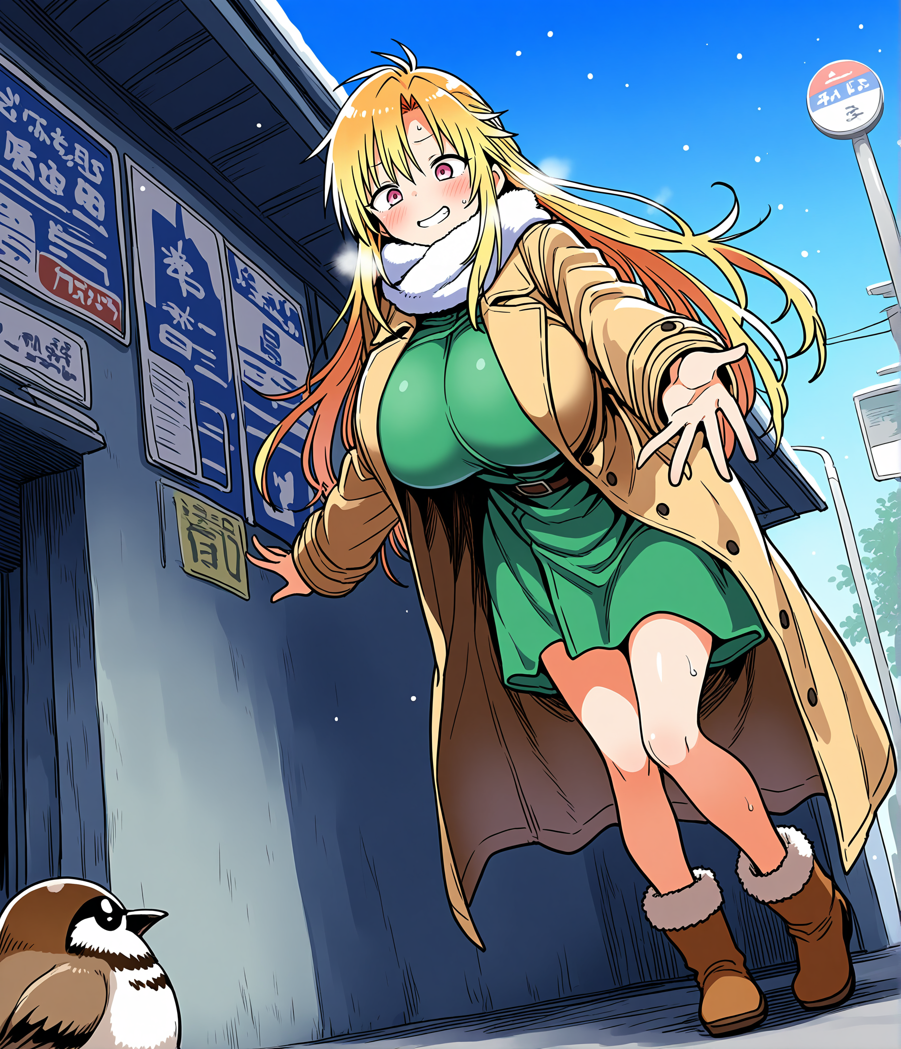 すずめを勧誘