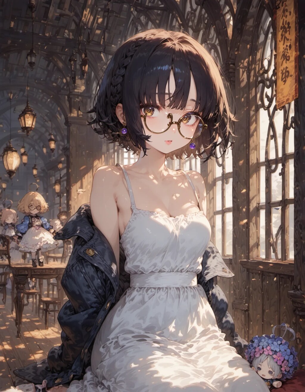 Glimmer in the Gothic Hall