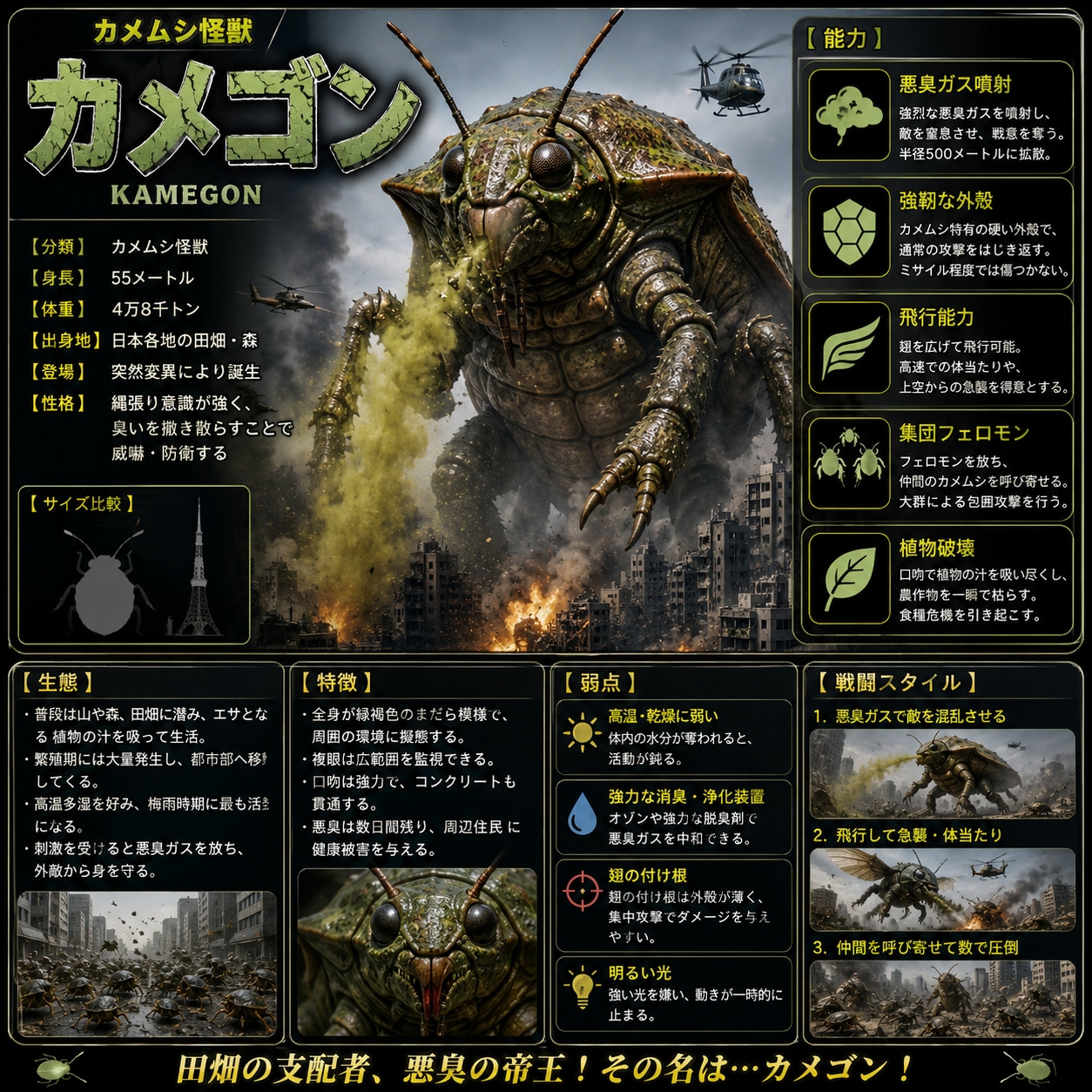 悪臭怪獣カメゴン