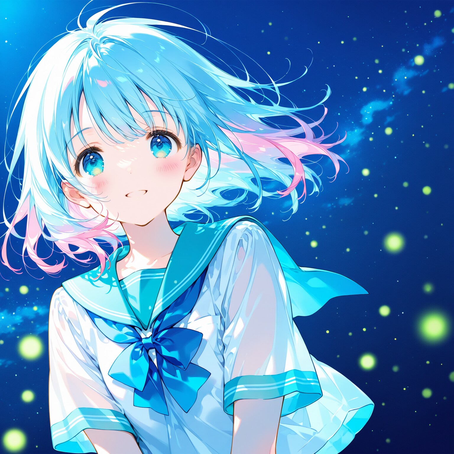 初夏の夜空