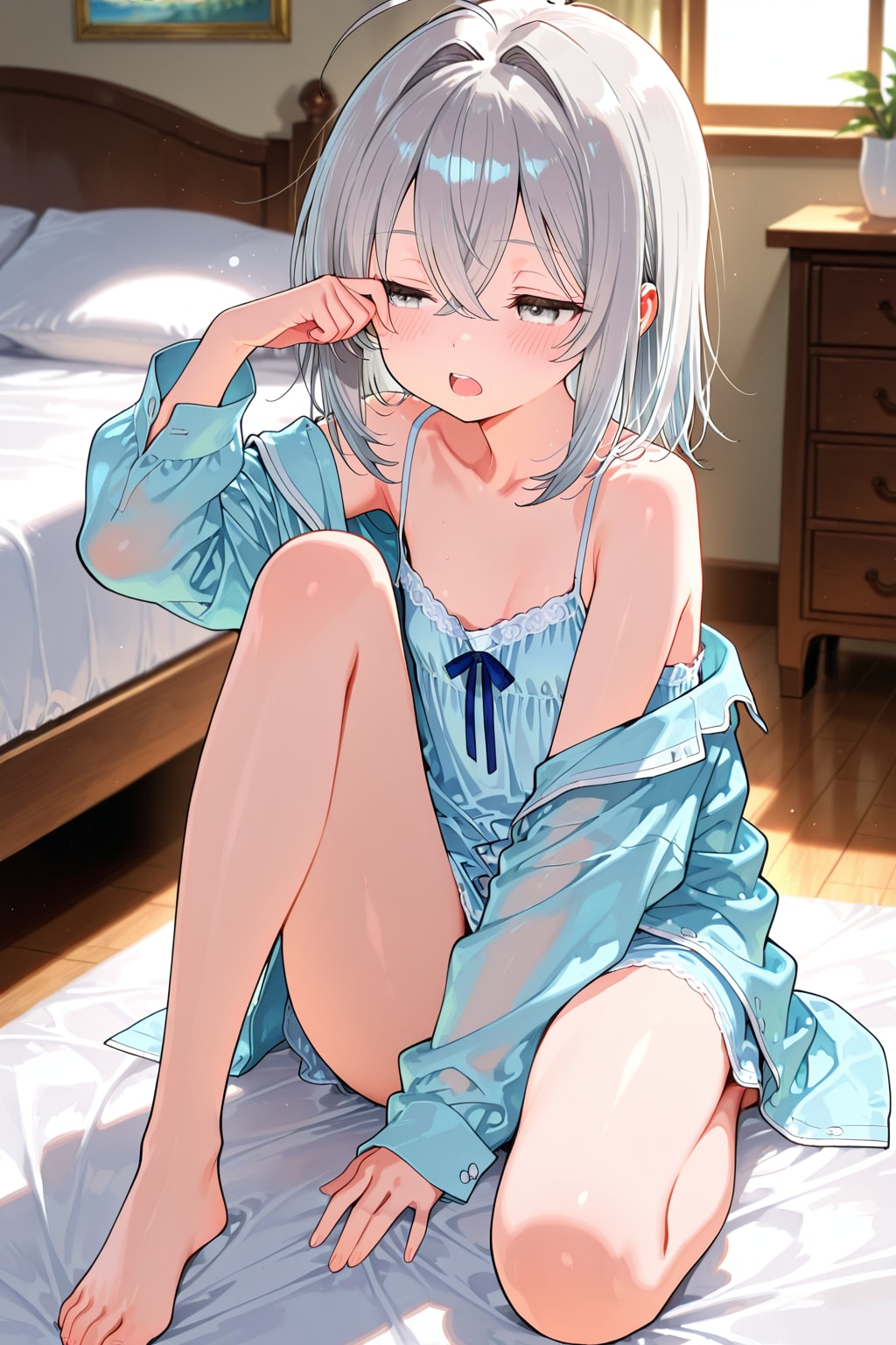 もう少し寝てたい…… | の人気AIイラスト・グラビア
