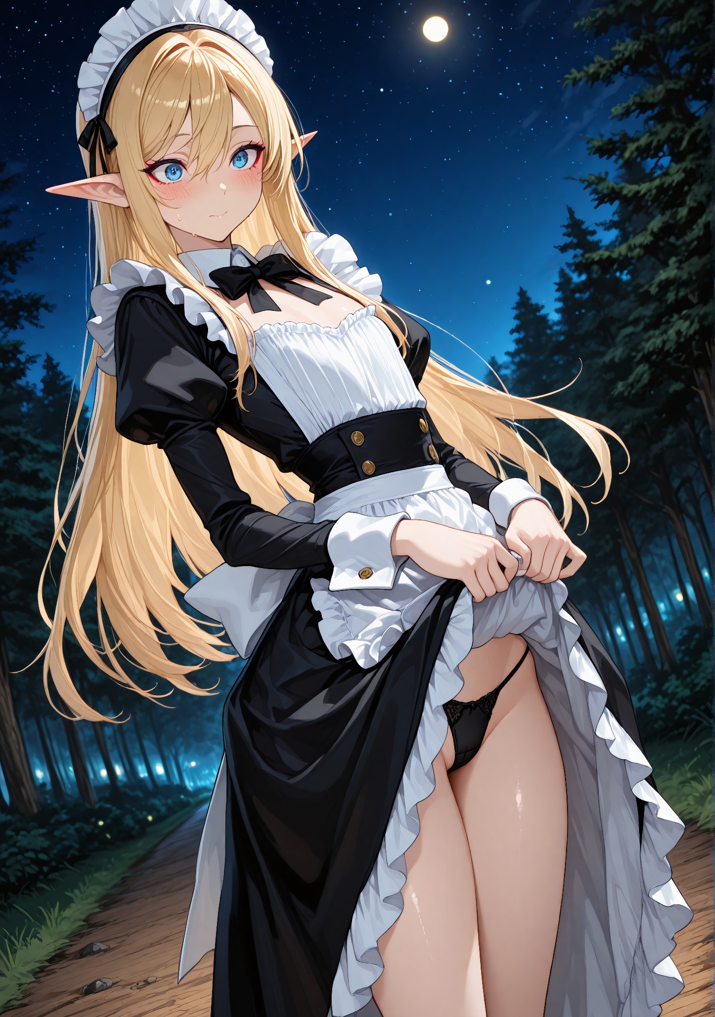 夜に呼び出したと思ったら...パンツ見せろだなんて