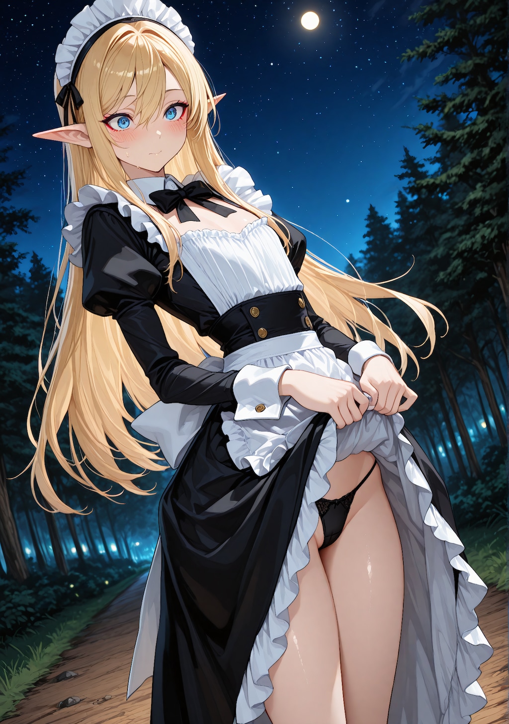 夜に呼び出したと思ったら...パンツ見せろだなんて