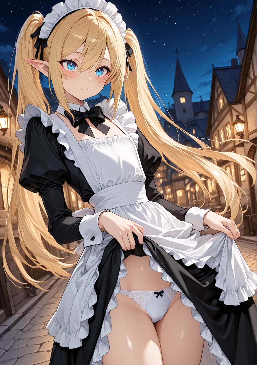 夜に呼び出したと思ったら...パンツ見せろだなんて