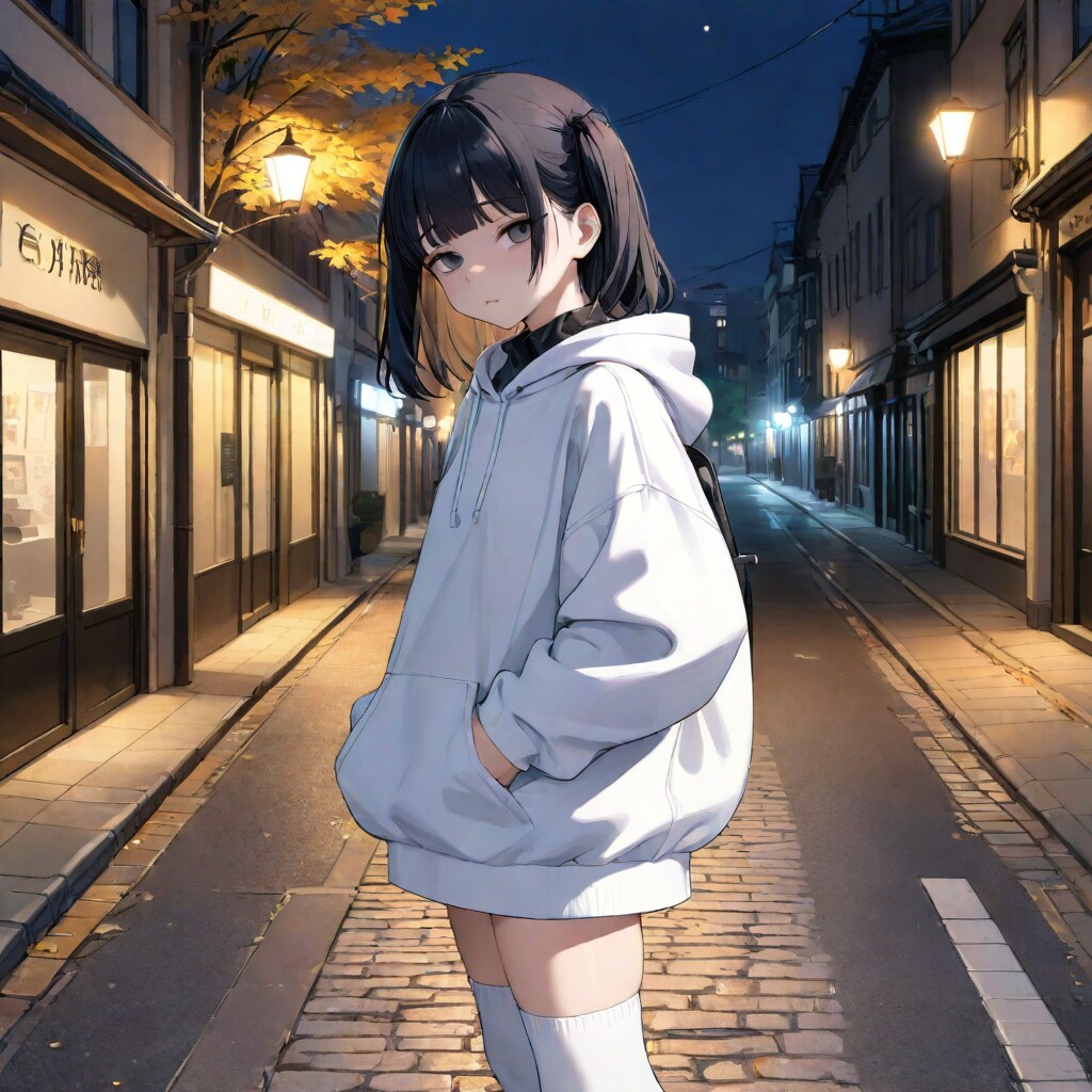 黒髪ツーサイドアップ 全年齢_3 | の人気AIイラスト・グラビア