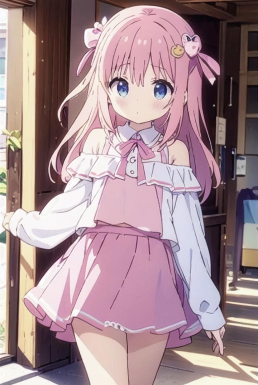 ピンクヘアー3☆