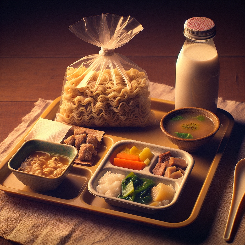 給食のソフト麺 | の人気AIイラスト・グラビア